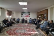 بررسی مشکلات آب کشاورزی  در جلسه مسئولین شاندیز و ابرده علیا 