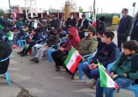 آغاز مراسم سالگرد پیروزی انقلاب با گلباران تمثال ورود امام 