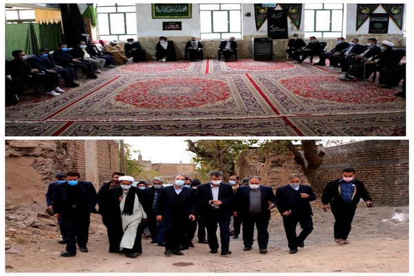 بازدید سرپرست فرمانداری مشهد از روستاهای بخش احمدآباد