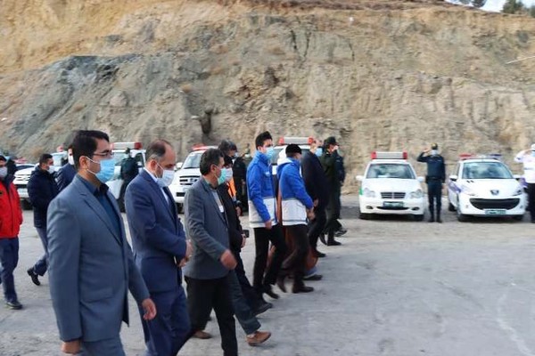 در اولین روز های آذر ماه مانور زمستانی شهرستان طرقبه شاندیز برگزار شد
