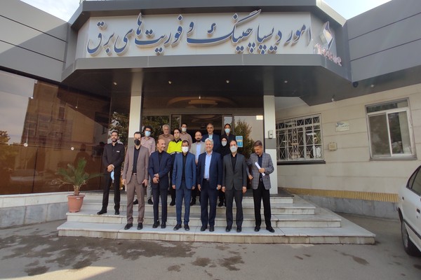 بازدید از امور دیسپاچینگ و فوریت های برق شرکت توزیع نیروی برق شهرستان