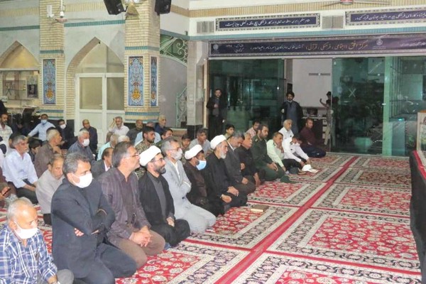 مراسم ویژه سالگرد ارتحال حضرت امام خمینی (رحمه الله علیه) با حضور فرماندار طرقبه شاندیز