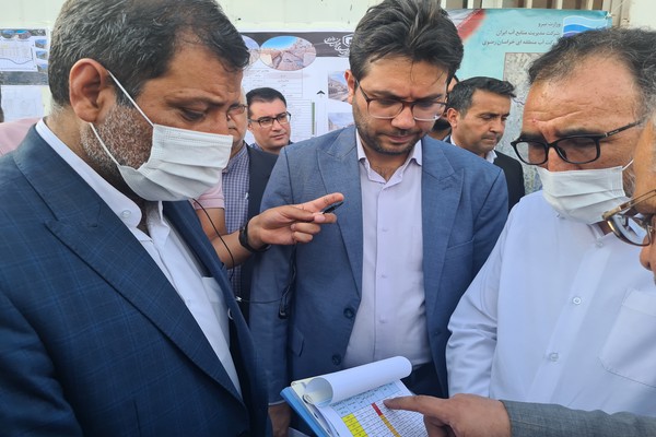 بازدید ۵ ساعته استاندار خراسان رضوی از پروژه های عمرانی شهرستان مشهد ( کال زرکش)