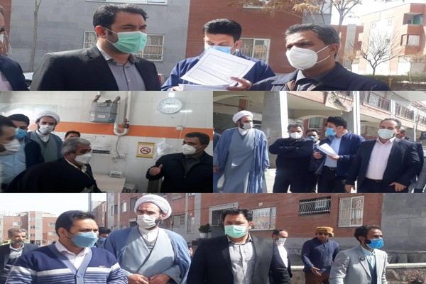 بررسی مشکلات مسکن مهر شاندیز در  بازدید فرماندار و مسیولین شهرستان از این محله  