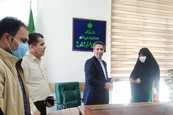 مشاور زنان و خانواده فرمانداری طرقبه شاندیز معرفی شد  