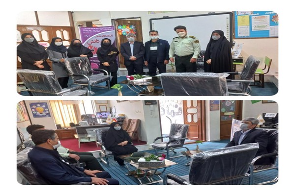 حضور ارزشمند و گرامی جناب سروان سعیدی و همراهان محترم به دستور رئیس محترم کلانتری شهر شاندیز