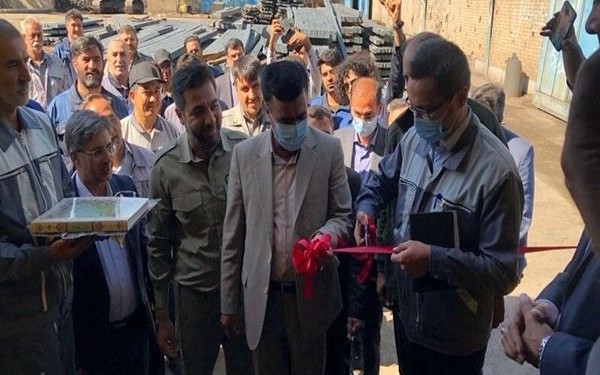 بهره برداری از سیستم فیلتراسیون کارخانه فولاد شهرستان طرقبه شاندیز با حضور معاون رییس جمهور  