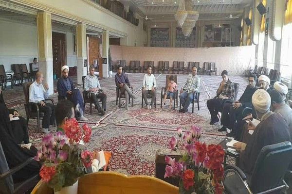 اولین نشست هم اندیشی کانون های فرهنگی هنری مساجد و رابطین فهما شهرستان طرقبه شاندیز در سال ١۴٠١  