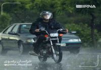 باران بهاری بخشی از خراسان رضوی را فرا گرفت